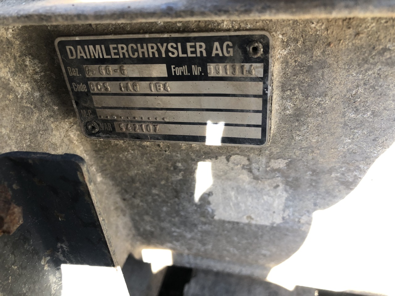 MERCEDES ATEGO G60-6 AND G56-6 - Girkasse for Lastebil: bilde 5 MERCEDES ATEGO G60-6 AND G56-6 - Girkasse for Lastebil: bilde 5
