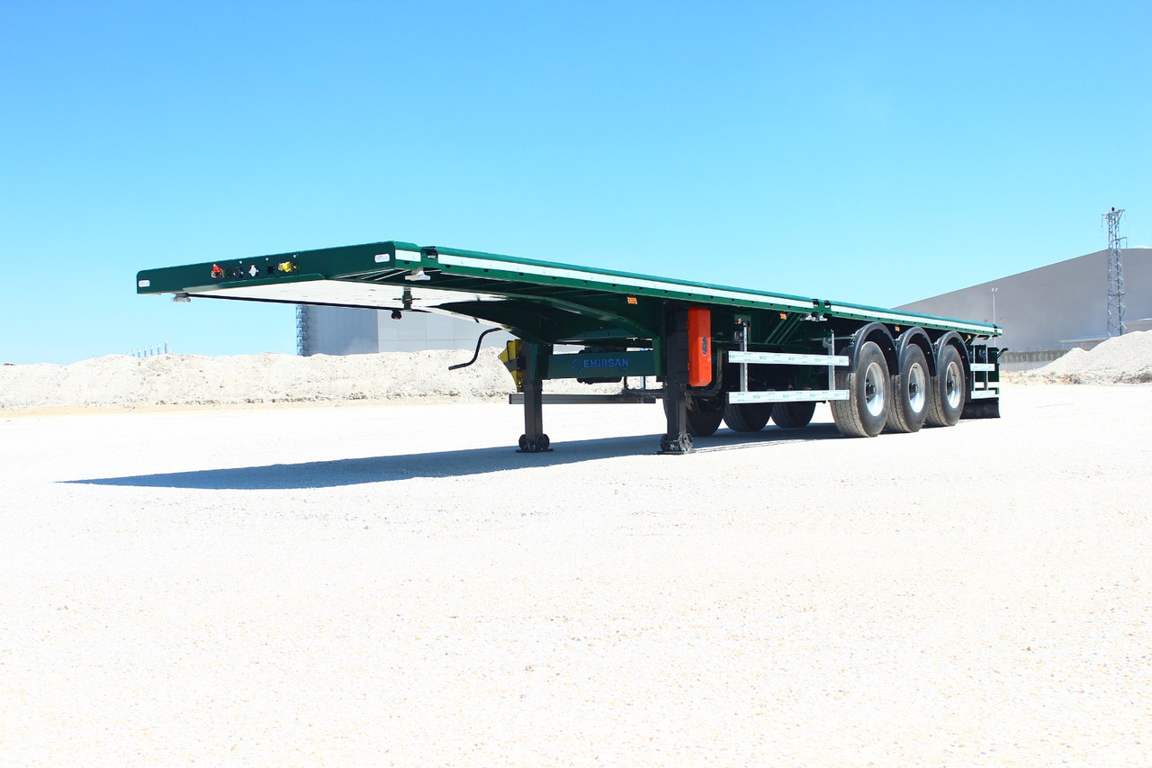 EMIRSAN Immediate Delivery From Stock 13.60 METER FLATBED - Åpen semitrailer: bilde 5 EMIRSAN Immediate Delivery From Stock 13.60 METER FLATBED - Åpen semitrailer: bilde 5
