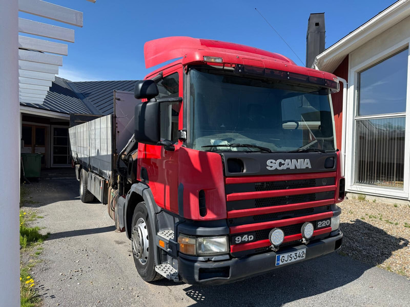 Scania P94D - Planbil, Kranbil: bilde 3 Scania P94D - Planbil, Kranbil: bilde 3