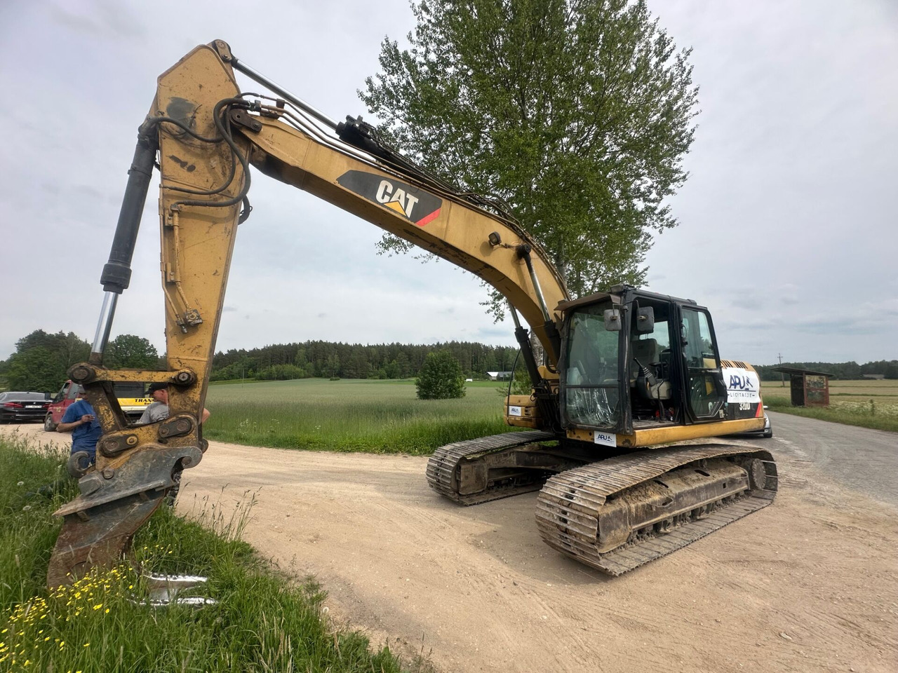 Caterpillar 320D - Beltegraver: bilde 1 Caterpillar 320D - Beltegraver: bilde 1