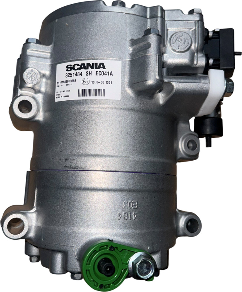 SCANIA NGS 2017-2025 AIRCOCOMPRESSOR, ELEKTRISCH OE 2091525 - Kompressor, trykkluftanlegg for Lastebil: bilde 1 SCANIA NGS 2017-2025 AIRCOCOMPRESSOR, ELEKTRISCH OE 2091525 - Kompressor, trykkluftanlegg for Lastebil: bilde 1