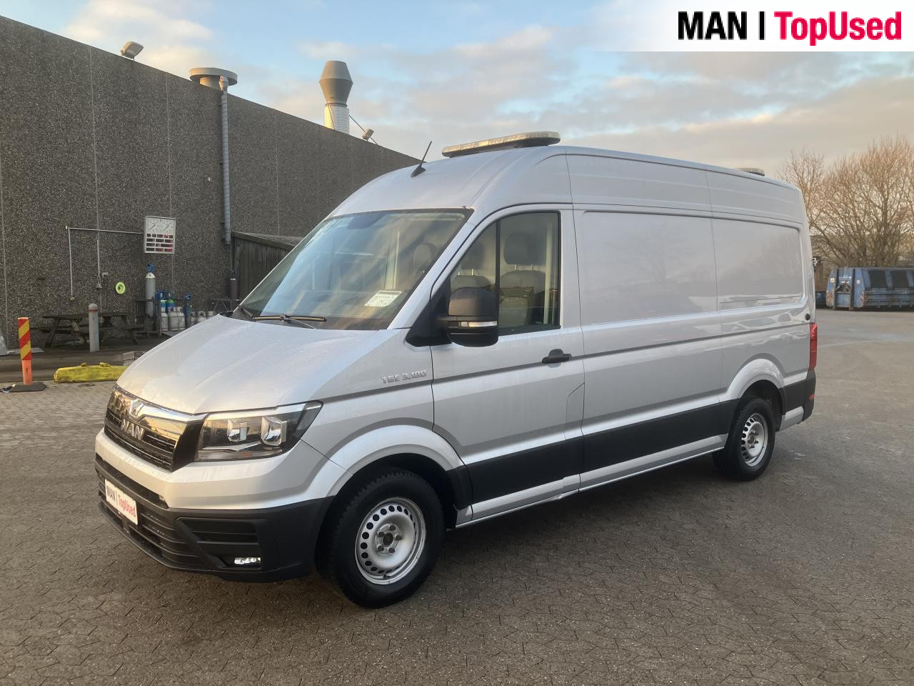 MAN TGE 3.180 4X2F SB - Kassebil: bilde 1 MAN TGE 3.180 4X2F SB - Kassebil: bilde 1