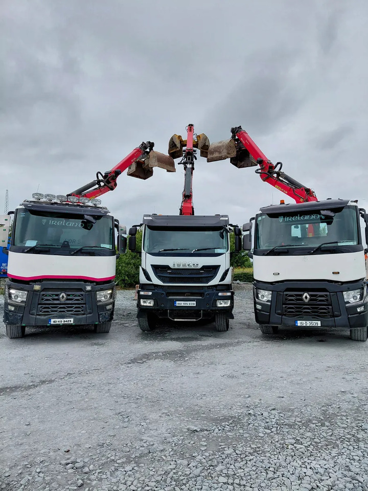 2015 Renault C 380 Grab Tipper 8×4 - Tippbil, Kranbil: bilde 1 2015 Renault C 380 Grab Tipper 8×4 - Tippbil, Kranbil: bilde 1