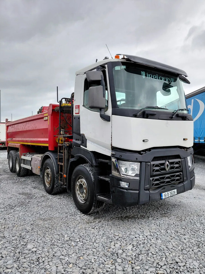 2015 Renault C 380 Grab Tipper 8×4 - Tippbil, Kranbil: bilde 2 2015 Renault C 380 Grab Tipper 8×4 - Tippbil, Kranbil: bilde 2