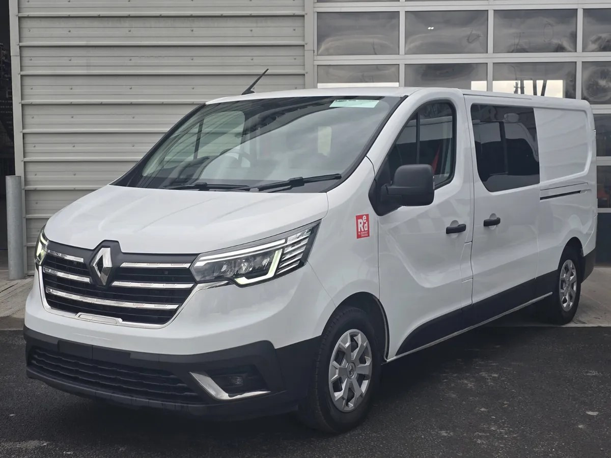2025 Renault Trafic E-Tech Crew Cab - Varebil med dobbelt førerhus: bilde 2 2025 Renault Trafic E-Tech Crew Cab - Varebil med dobbelt førerhus: bilde 2