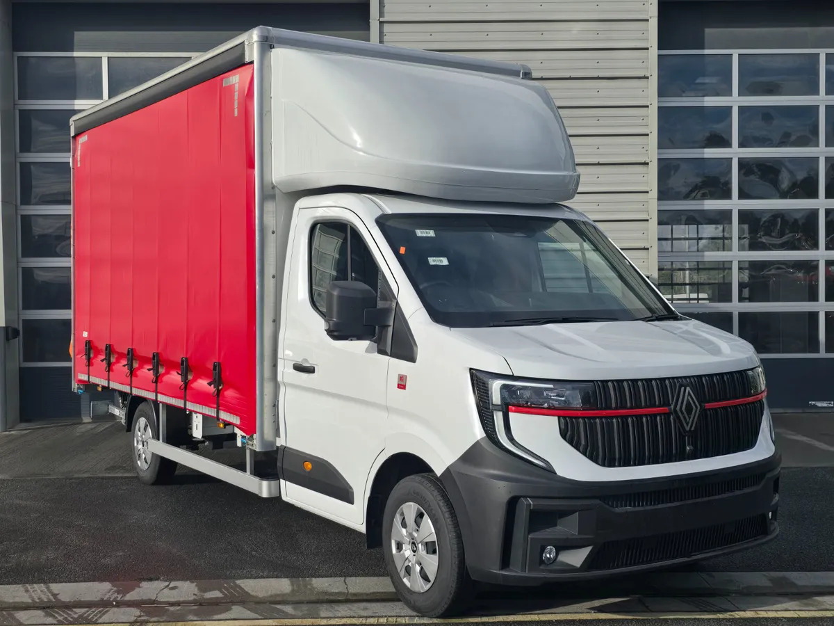 NEW Renault Master Red Edition Curtain Side - Varebil med kapell: bilde 1 NEW Renault Master Red Edition Curtain Side - Varebil med kapell: bilde 1