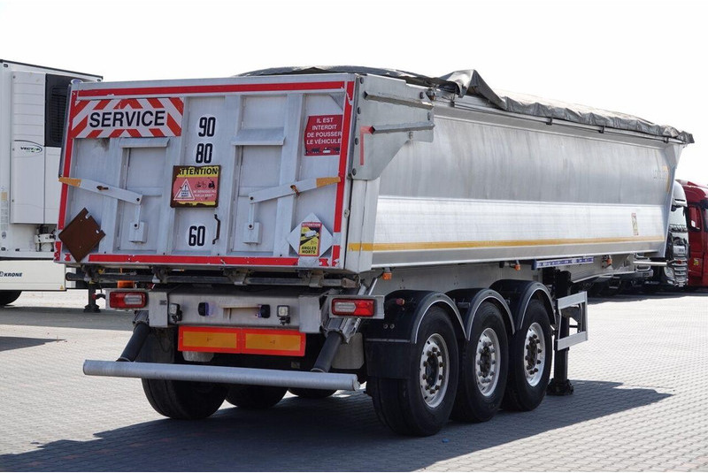 Benalu WYWROTKA 27 m3 / ALUMINIOWA / HYDRAULICZNA KLAPA / 2 OSIE PODNOS - Tippsemi: bilde 4 Benalu WYWROTKA 27 m3 / ALUMINIOWA / HYDRAULICZNA KLAPA / 2 OSIE PODNOS - Tippsemi: bilde 4