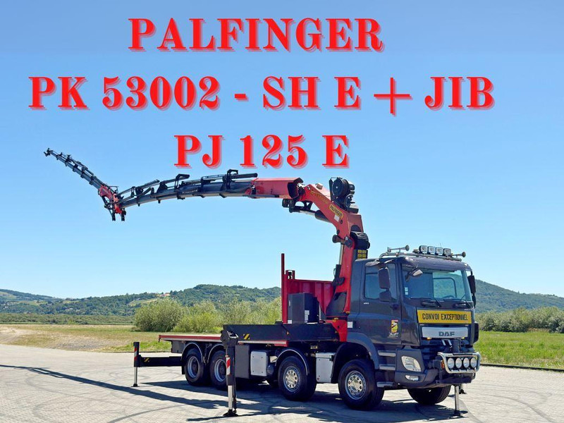 DAF CF 410 * PK 53002 - SH E/JIB PJ 125 E + FUNK*8x4 - Planbil, Kranbil: bilde 1 DAF CF 410 * PK 53002 - SH E/JIB PJ 125 E + FUNK*8x4 - Planbil, Kranbil: bilde 1
