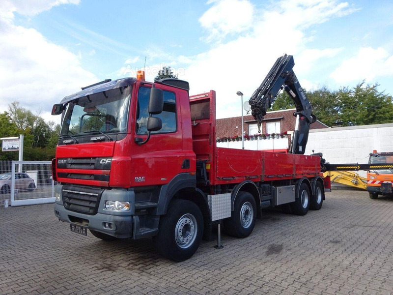 DAF CF 85.410 - Flatbed + crane - Planbil, Kranbil: bilde 3 DAF CF 85.410 - Flatbed + crane - Planbil, Kranbil: bilde 3