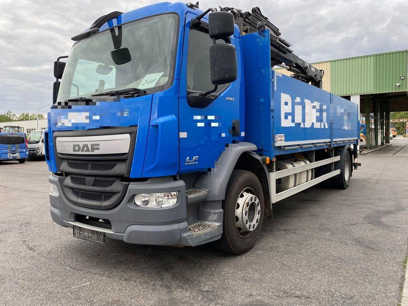 DAF LF 280 - Planbil, Kranbil: bilde 3 DAF LF 280 - Planbil, Kranbil: bilde 3