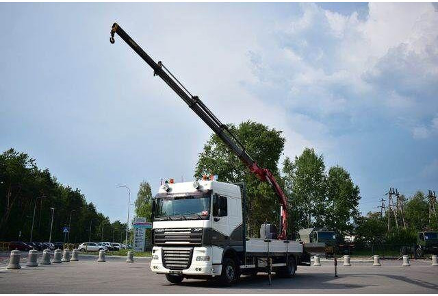 DAF XF 105.410 - Planbil, Kranbil: bilde 4 DAF XF 105.410 - Planbil, Kranbil: bilde 4