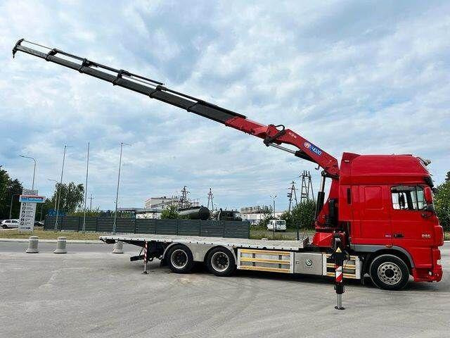 DAF XF 105 6x2 HMF 4020 EURO 5 KRAN CRANE - Planbil, Kranbil: bilde 2 DAF XF 105 6x2 HMF 4020 EURO 5 KRAN CRANE - Planbil, Kranbil: bilde 2