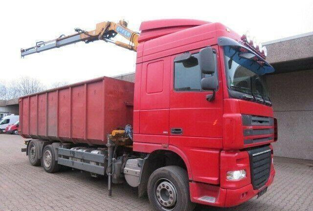DAF XF105.410 6x2 Container + Crane - Liftdumper lastebil: bilde 5 DAF XF105.410 6x2 Container + Crane - Liftdumper lastebil: bilde 5