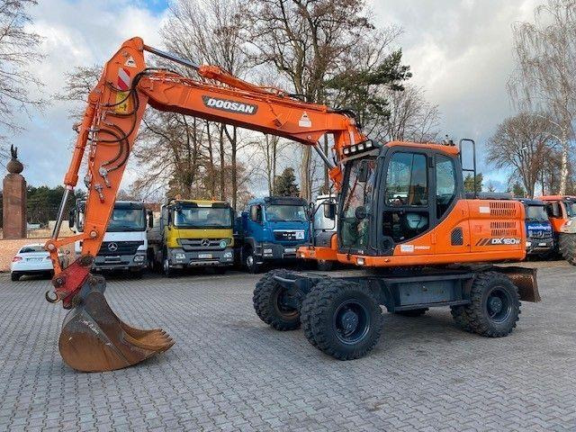 Doosan DX 160 W-3 - Hjulgraver: bilde 1 Doosan DX 160 W-3 - Hjulgraver: bilde 1