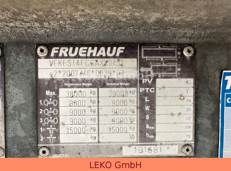 Kjølesemi Fruehauf FST4FC: bilde 17 Kjølesemi Fruehauf FST4FC: bilde 17