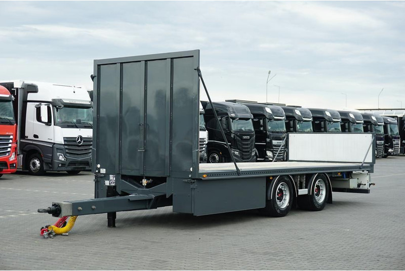 Fruehauf TANDEM / PLATFORMA / DŁ. 7,3 M - Planhenger/ Flathenger: bilde 1 Fruehauf TANDEM / PLATFORMA / DŁ. 7,3 M - Planhenger/ Flathenger: bilde 1