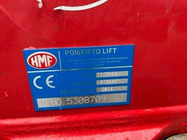 HMF 2120 K4 2014 CRANE KRAN REMOTE CONTROL - Lastebilkran for Lastebil: bilde 3 HMF 2120 K4 2014 CRANE KRAN REMOTE CONTROL - Lastebilkran for Lastebil: bilde 3