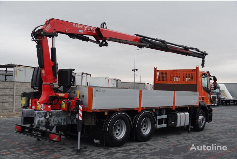 Iveco 420 Flatbed + crane FASSI 185 6x2 - Planbil, Kranbil: bilde 5 Iveco 420 Flatbed + crane FASSI 185 6x2 - Planbil, Kranbil: bilde 5