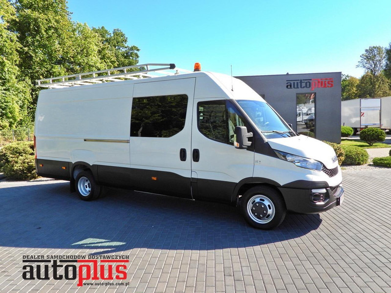 Iveco DAILY 35C17 FURGON BRYGADÓWKA 6 MIEJSC TEMPOMAT BLIŹNIACZE KOŁA - Varebil med skap: bilde 1 Iveco DAILY 35C17 FURGON BRYGADÓWKA 6 MIEJSC TEMPOMAT BLIŹNIACZE KOŁA - Varebil med skap: bilde 1