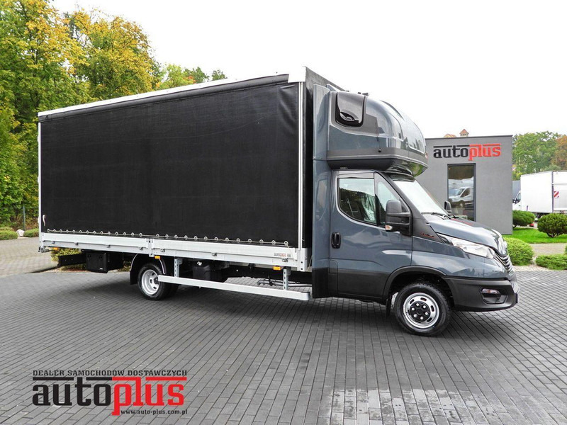 Iveco DAILY 50C18 PLANDEKA 14 PALET WEBASTO TEMPOMAT PNEUMATYKA BLIŹNI - Varebil med kapell: bilde 1 Iveco DAILY 50C18 PLANDEKA 14 PALET WEBASTO TEMPOMAT PNEUMATYKA BLIŹNI - Varebil med kapell: bilde 1