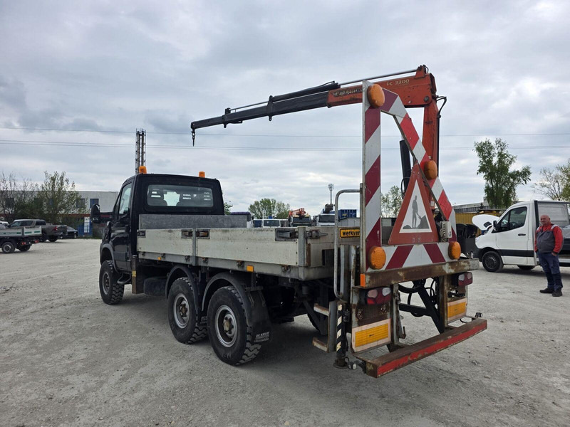 Varebil med plan Iveco Daily 55 S 18 4x4 + Veldhuizen Palfinger PK3300 Clixtar: bilde 11