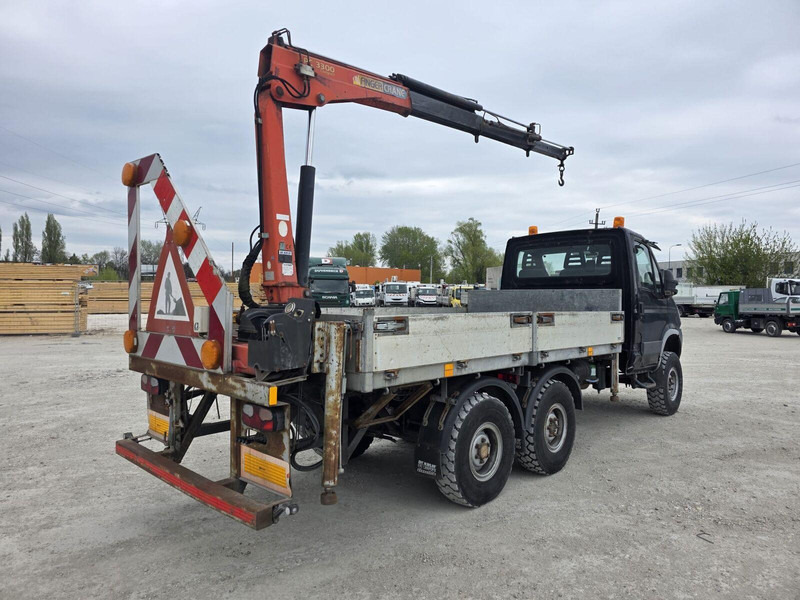 Varebil med plan Iveco Daily 55 S 18 4x4 + Veldhuizen Palfinger PK3300 Clixtar: bilde 13