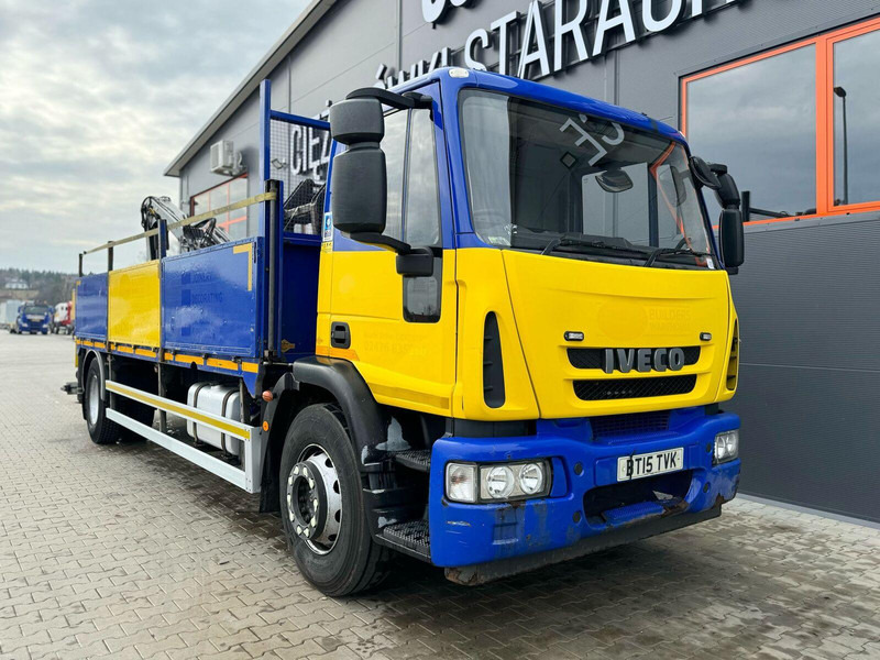 Iveco EuroCargo 180E25 - Planbil, Kranbil: bilde 2 Iveco EuroCargo 180E25 - Planbil, Kranbil: bilde 2