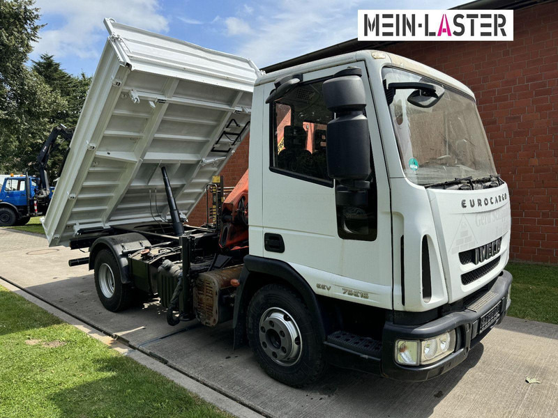 Iveco ML75E16 3-Way Meiller Tipper Crane Palfinger PK 4200 - Tippbil, Kranbil: bilde 2 Iveco ML75E16 3-Way Meiller Tipper Crane Palfinger PK 4200 - Tippbil, Kranbil: bilde 2