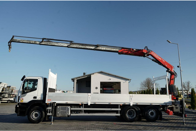 Iveco STRALIS 460 / 6X2 / SKRZYNIOWY 8,1 m + HDS FASSI. F185 MAX UDŹWI - Planbil, Kranbil: bilde 2 Iveco STRALIS 460 / 6X2 / SKRZYNIOWY 8,1 m + HDS FASSI. F185 MAX UDŹWI - Planbil, Kranbil: bilde 2