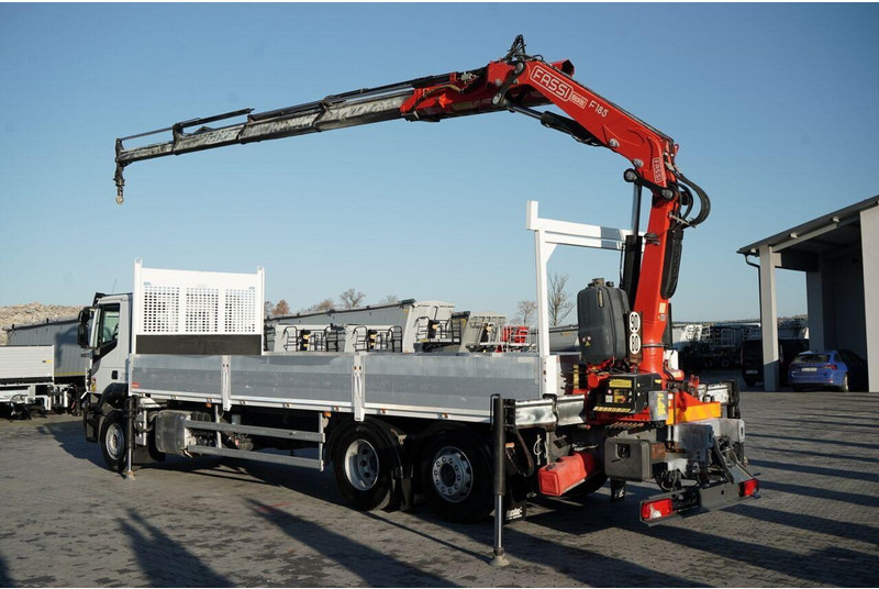 Iveco STRALIS 460 / 6X2 / SKRZYNIOWY 8,1 m + HDS FASSI. F185 MAX UDŹWI - Planbil, Kranbil: bilde 3 Iveco STRALIS 460 / 6X2 / SKRZYNIOWY 8,1 m + HDS FASSI. F185 MAX UDŹWI - Planbil, Kranbil: bilde 3
