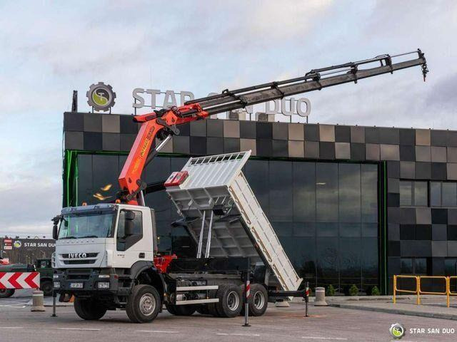 Iveco TRAKKER 360 6x6 PALFINGER PK 36002 Crane Kipper - Tippbil, Kranbil: bilde 5 Iveco TRAKKER 360 6x6 PALFINGER PK 36002 Crane Kipper - Tippbil, Kranbil: bilde 5
