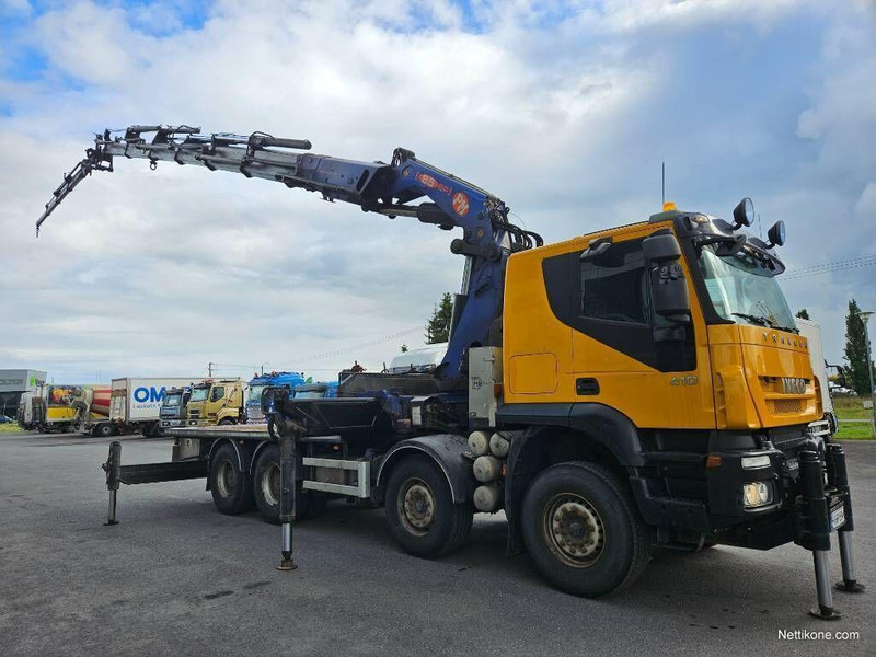 Iveco Trakker 410 - Planbil, Kranbil: bilde 3 Iveco Trakker 410 - Planbil, Kranbil: bilde 3