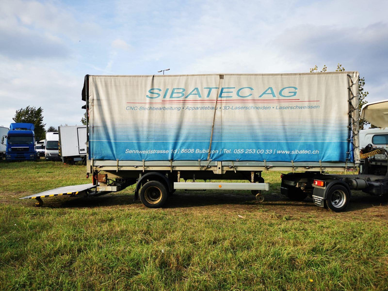 KRAPF BE Trailer Pritsche+Plane + LBW AHT1000 kg - - Gardintrailer: bilde 2 KRAPF BE Trailer Pritsche+Plane + LBW AHT1000 kg - - Gardintrailer: bilde 2