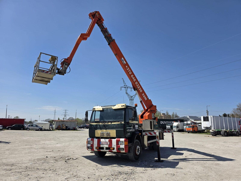MAN 18.264 Multitel ALU 32m - Lastebil, Kranbil: bilde 1 MAN 18.264 Multitel ALU 32m - Lastebil, Kranbil: bilde 1
