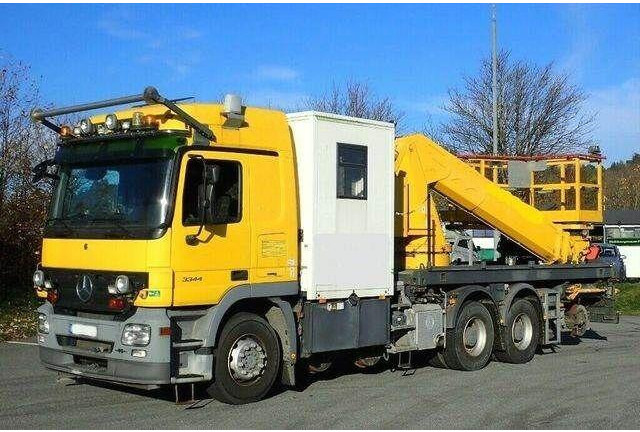Mercedes-Benz 3344 SRT SCHÖRLING Road Rail Railway Zweiweg - Lastebil, Kranbil: bilde 3 Mercedes-Benz 3344 SRT SCHÖRLING Road Rail Railway Zweiweg - Lastebil, Kranbil: bilde 3