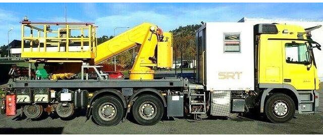 Mercedes-Benz 3344 SRT SCHÖRLING Road Rail Railway Zweiweg - Lastebil, Kranbil: bilde 5 Mercedes-Benz 3344 SRT SCHÖRLING Road Rail Railway Zweiweg - Lastebil, Kranbil: bilde 5