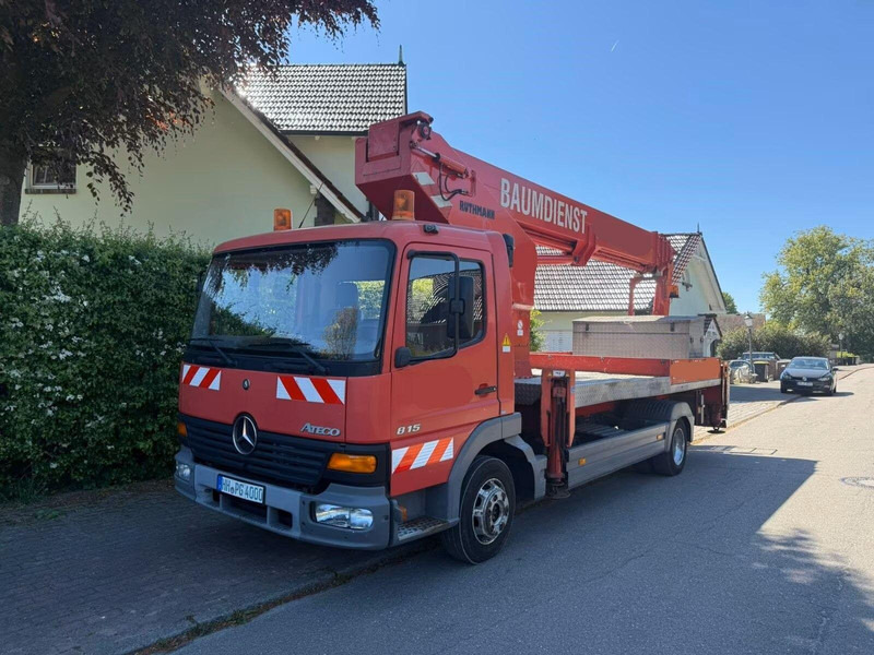 Mercedes-Benz Atego 815 - Lifting basket truck - Lastebil, Kranbil: bilde 1 Mercedes-Benz Atego 815 - Lifting basket truck - Lastebil, Kranbil: bilde 1