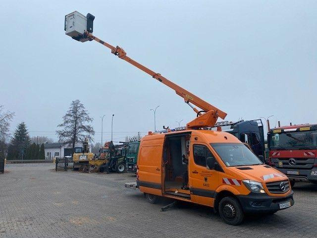 Mercedes-Benz Sprinter 516 CDI Hebebuehne Palfinger PD140V - Lastebil, Kranbil: bilde 1 Mercedes-Benz Sprinter 516 CDI Hebebuehne Palfinger PD140V - Lastebil, Kranbil: bilde 1