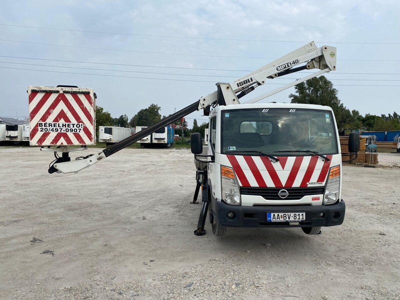 Nissan Cabstar 35.14 - ISOLI Lifting Basket - 14m - Lastebil, Kranbil: bilde 1 Nissan Cabstar 35.14 - ISOLI Lifting Basket - 14m - Lastebil, Kranbil: bilde 1