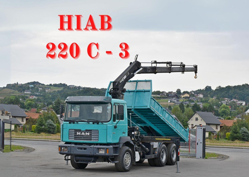 MAN 27-314 - Tippbil, Kranbil: bilde 1 MAN 27-314 - Tippbil, Kranbil: bilde 1