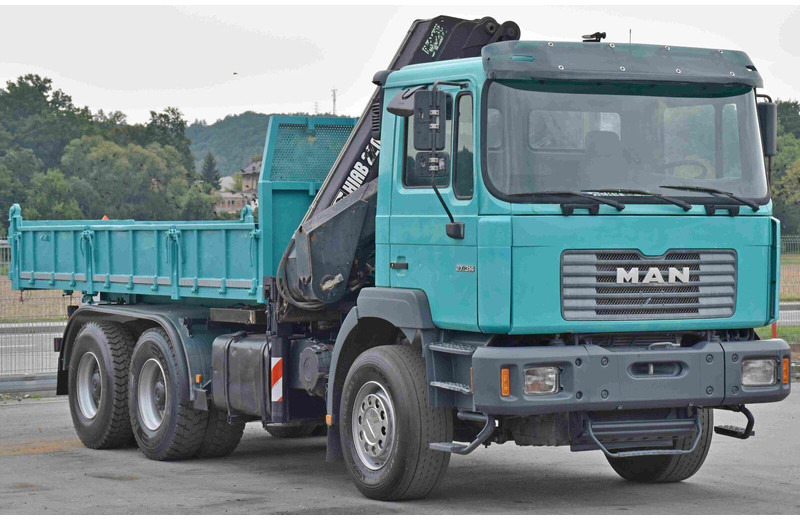 MAN 27-314 - Tippbil, Kranbil: bilde 4 MAN 27-314 - Tippbil, Kranbil: bilde 4