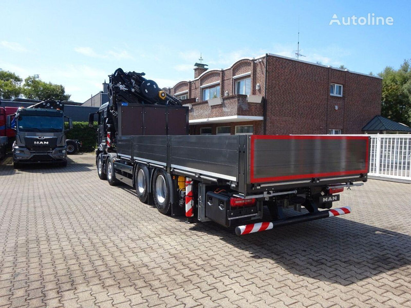 MAN 35.510 - Flatbed+crane - Planbil, Kranbil: bilde 4 MAN 35.510 - Flatbed+crane - Planbil, Kranbil: bilde 4