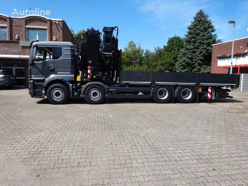 MAN 35.510 - Flatbed+crane - Planbil, Kranbil: bilde 3 MAN 35.510 - Flatbed+crane - Planbil, Kranbil: bilde 3