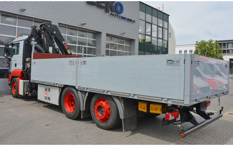 MAN 6,4 m Flatbed + Crane HIAB 211EP 6X2 KRAN HIAB 211EP 6.5m Container Pr - Planbil, Kranbil: bilde 4 MAN 6,4 m Flatbed + Crane HIAB 211EP 6X2 KRAN HIAB 211EP 6.5m Container Pr - Planbil, Kranbil: bilde 4