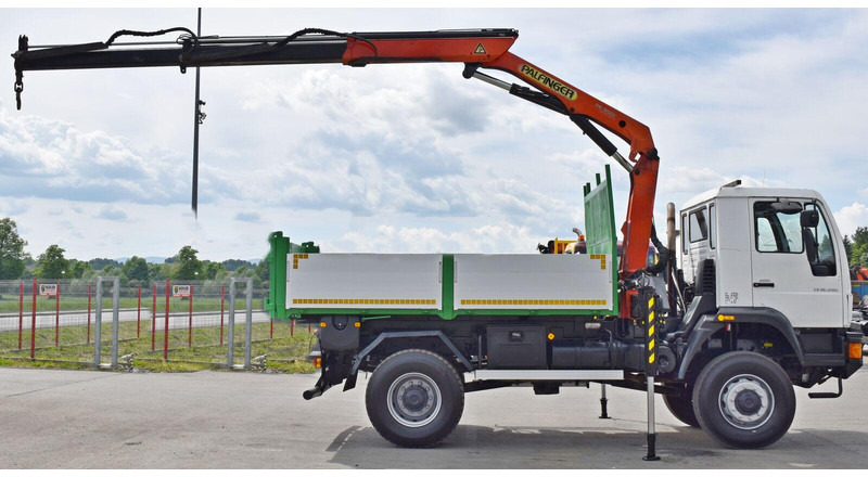 MAN LE 18.280 Kipper 3,70 m + PK 9501 /4x4 - Tippbil, Kranbil: bilde 5 MAN LE 18.280 Kipper 3,70 m + PK 9501 /4x4 - Tippbil, Kranbil: bilde 5