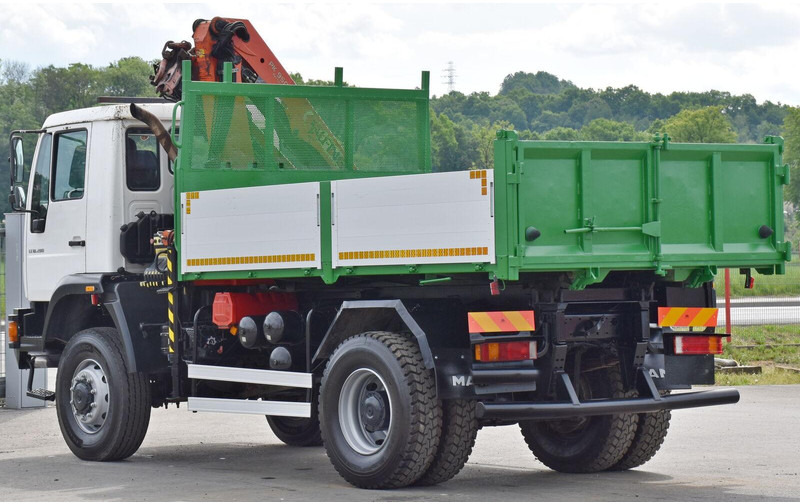 Tippbil, Kranbil MAN LE 18.280 Kipper 3,70 m + PK 9501 /4x4: bilde 7