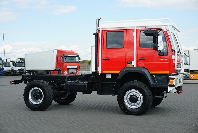 MAN LE 220 / 4 X 4 / DOKA / DO ZABUDOWY / KAMPER - Chassis lastebil: bilde 4 MAN LE 220 / 4 X 4 / DOKA / DO ZABUDOWY / KAMPER - Chassis lastebil: bilde 4