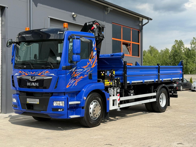 MAN MAN TGM TGL TGS 18.250 // E6 // wywrotka + HDS HMF z pilotem // - Tippbil: bilde 4 MAN MAN TGM TGL TGS 18.250 // E6 // wywrotka + HDS HMF z pilotem // - Tippbil: bilde 4