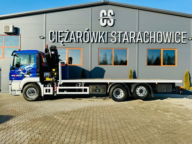 MAN MAN TGS 26.360 // E6 // 6x2 // platforma laweta 7,2m z HDs HMF 1 - Planbil, Kranbil: bilde 2 MAN MAN TGS 26.360 // E6 // 6x2 // platforma laweta 7,2m z HDs HMF 1 - Planbil, Kranbil: bilde 2