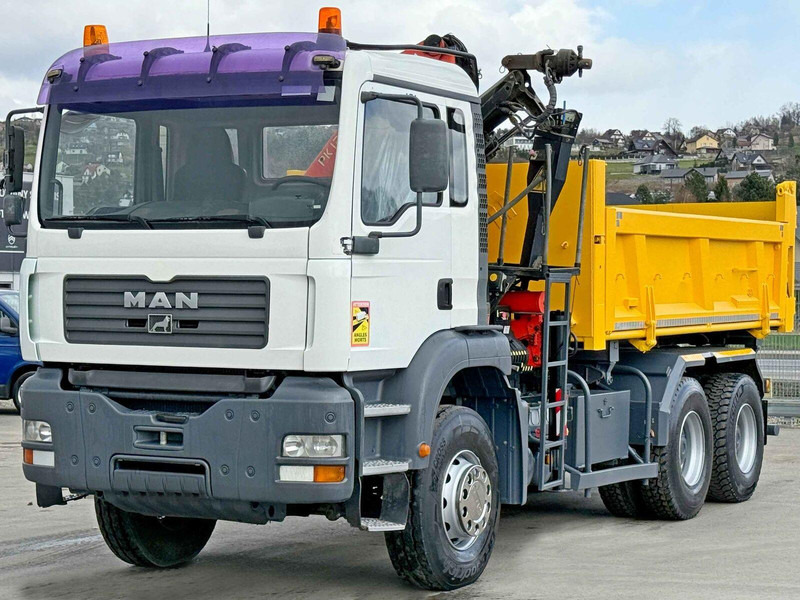 MAN TGA 33.350 * PK 12000 *6x4 * TOPZUSTAND - Tippbil, Kranbil: bilde 4 MAN TGA 33.350 * PK 12000 *6x4 * TOPZUSTAND - Tippbil, Kranbil: bilde 4